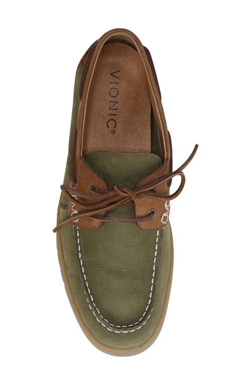 Vionic Uptown Boat Shoe In Multi