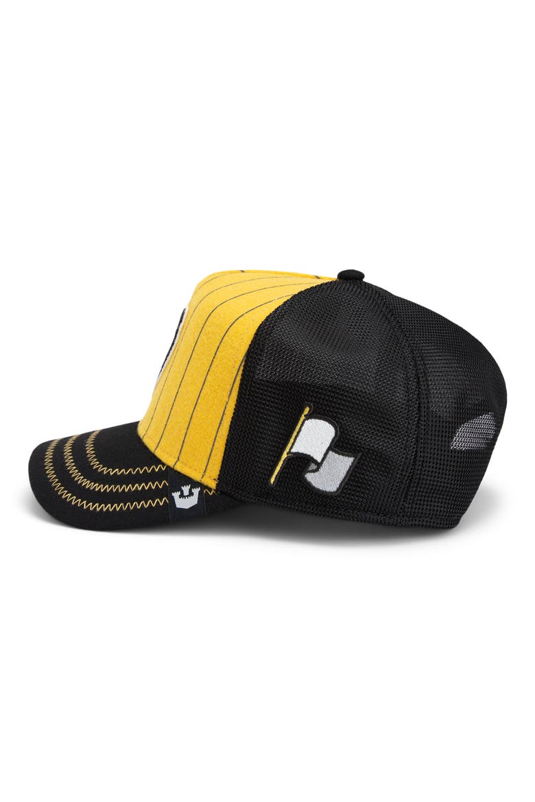 Flagrant Fouls Trucker Cap, Alternate, color, YELLOW