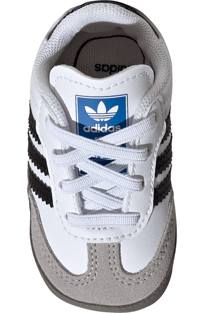adidas Kids' Samba Crib Shoe, Alternate, color, Ftwwht/Cbl