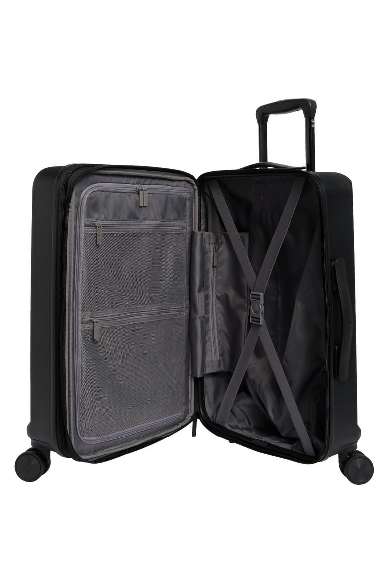 Treyton 28-Inch Hardside Spinner Luggage, Alternate, color, BLACK