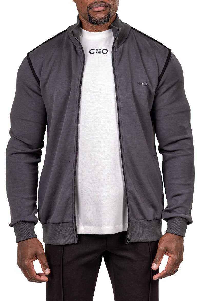Marthyr Zip Jacket, Main, color, BLACK