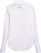 Thom Browne Classic Fit French Cuff Cotton Poplin Button-Down Shirt