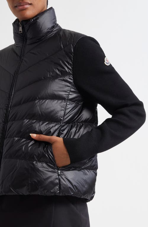 Moncler Cardigans In Black
