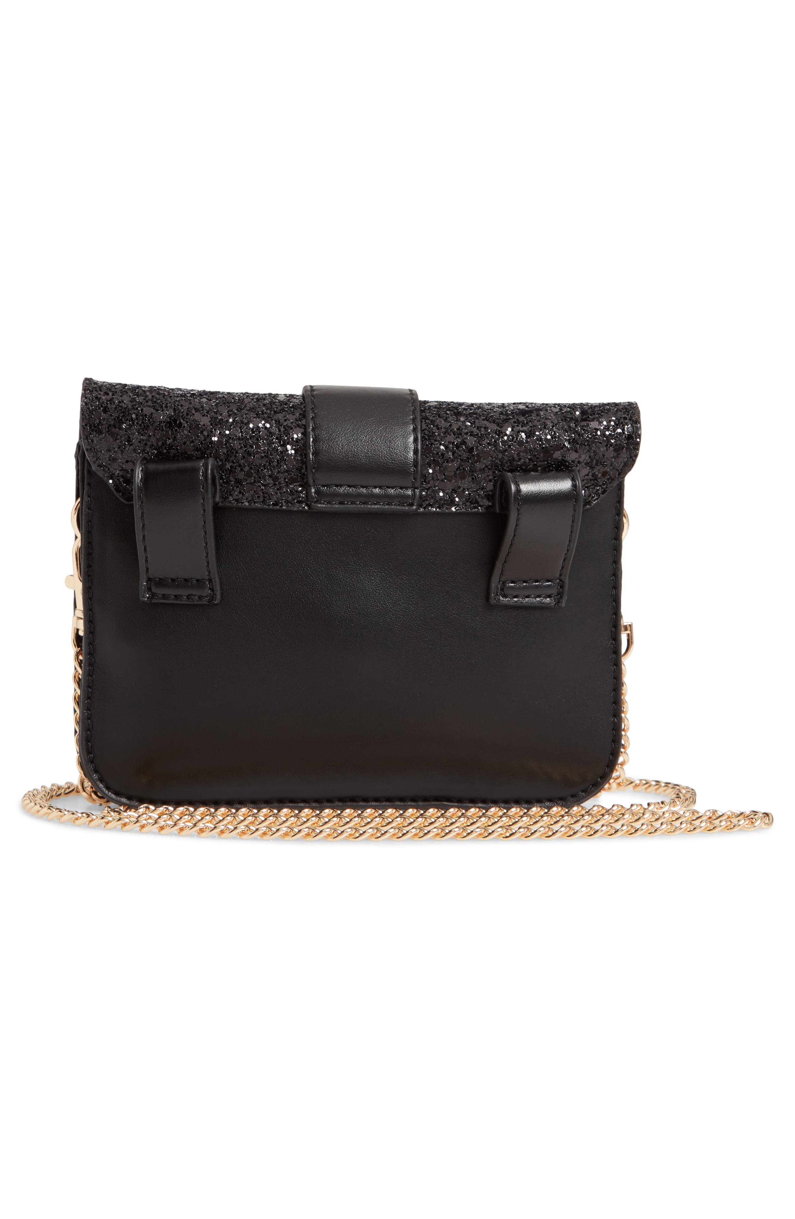 Mali + Lili Stacie Glitter Convertible Belt Bag, Alternate, color, 
