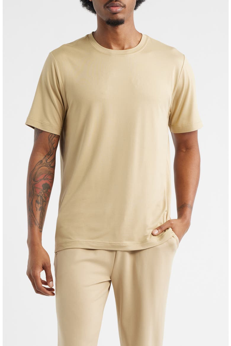 Tempo Tech T-Shirt, Main, color, TAN