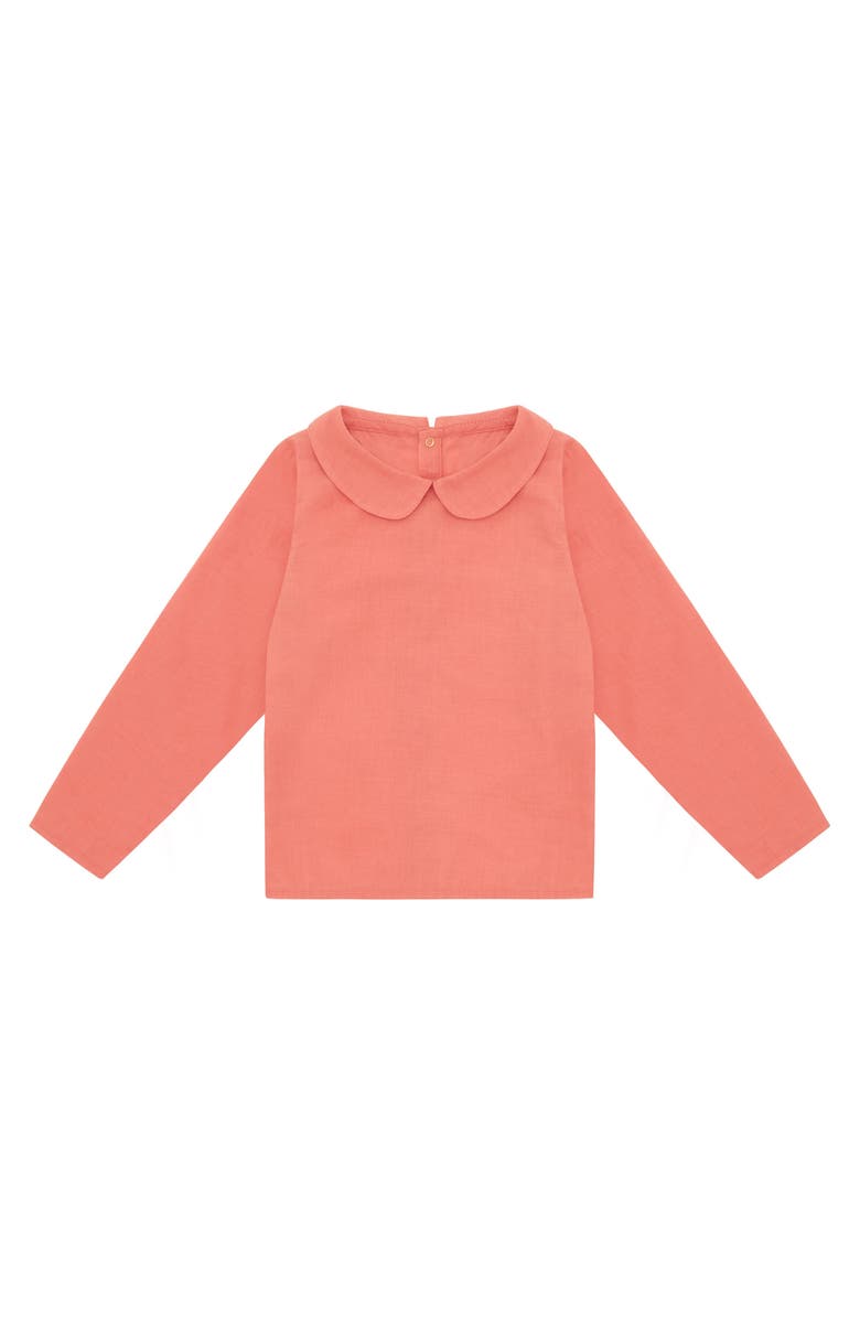 Vild House of Little Organic Woven Collared Shirt, Main, color, 