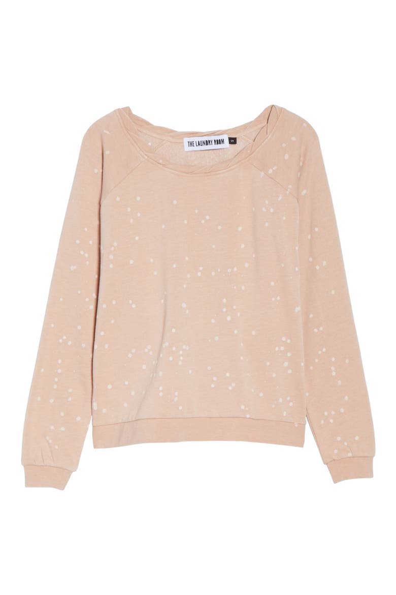 Cozy Lounge Sweatshirt, Alternate, color, SHROOM SPECKLE