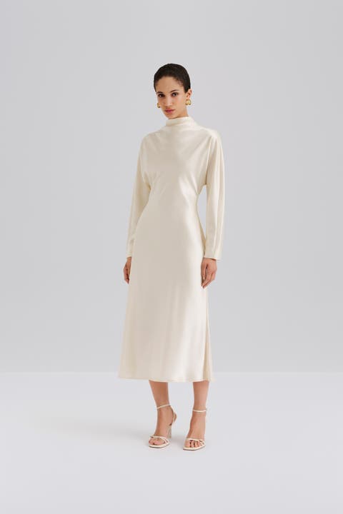 Zora Long Sleeve Midi Dress