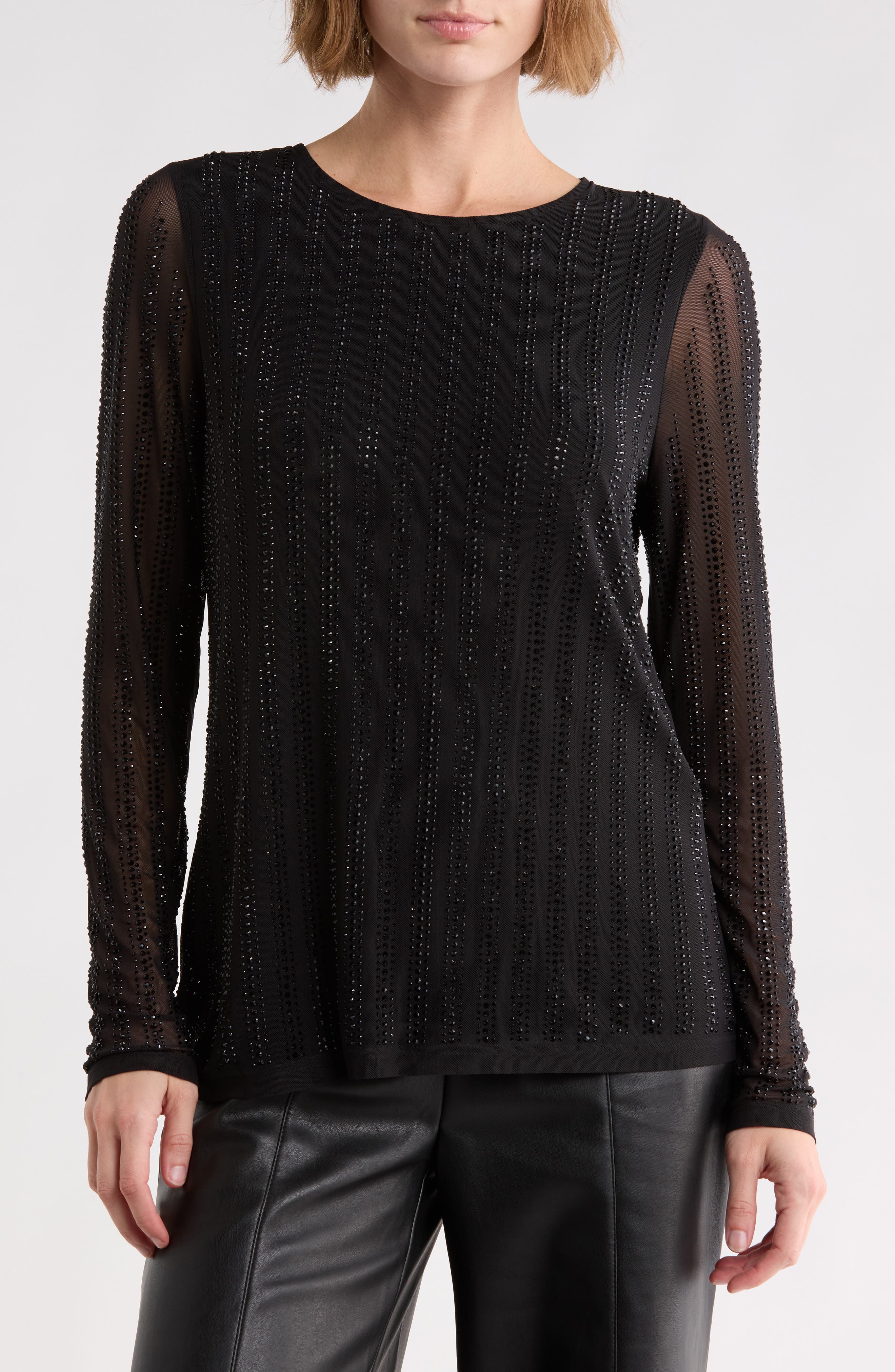 The Adeline Rhinestone Top