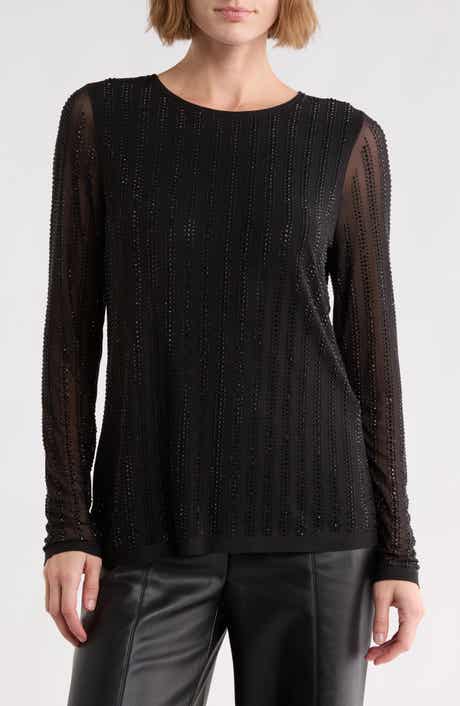 The Adeline Rhinestone Top