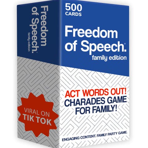 Guess the Word Card Game for Adults and Family - Fast-Paced Party Game with Timer and 500 Cards