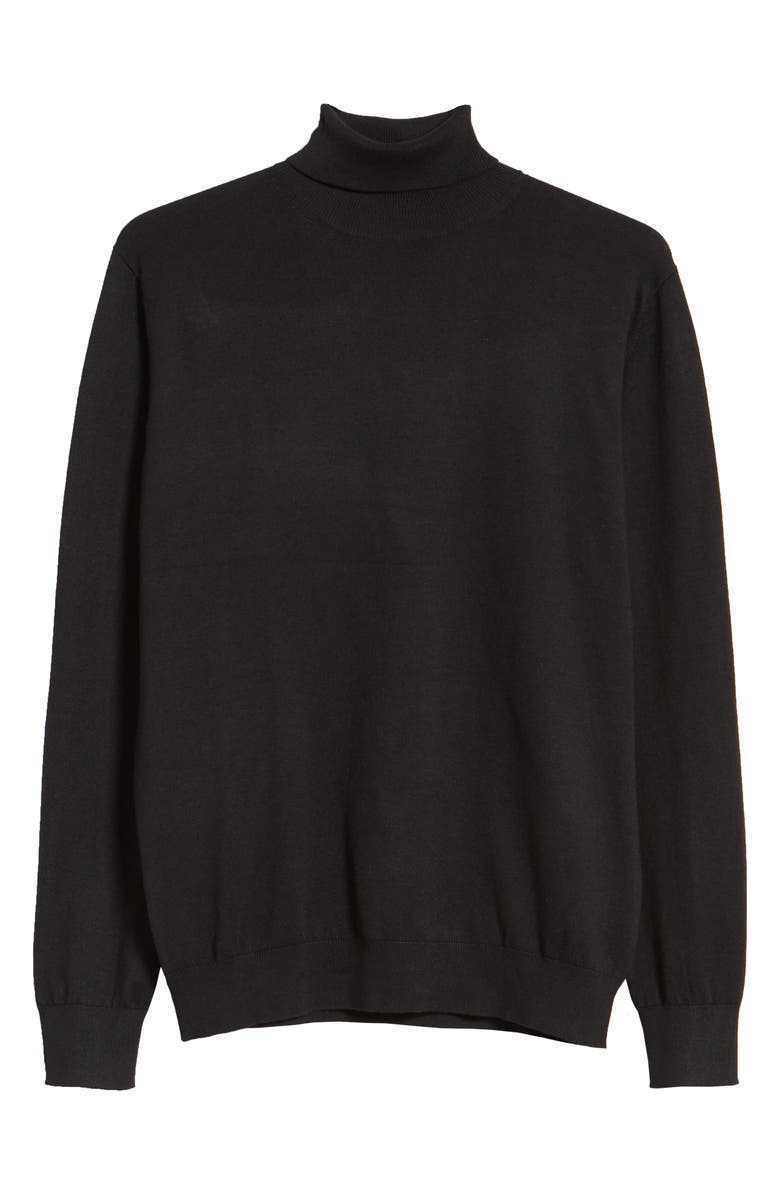 Scotch & Soda Mélange Slim Fit Turtleneck Sweater, Alternate, color, 