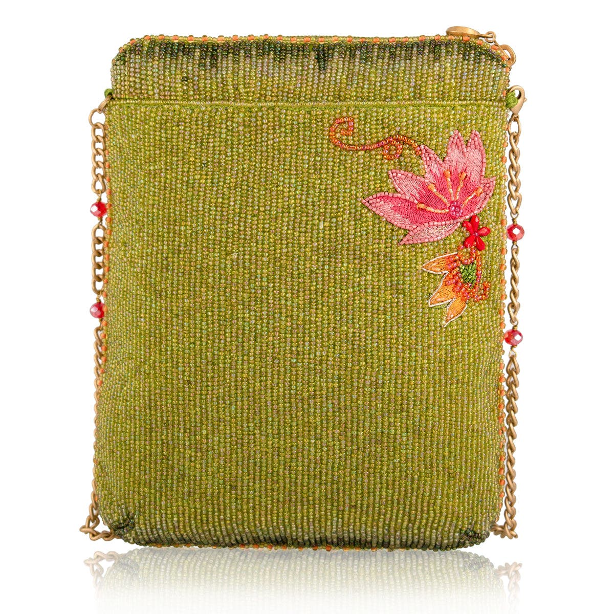 Mary Frances Accessories Endless Summer Mini Handbag, Alternate, color, Green