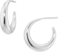 ARGENTO VIVO Tapered Hoop Earrings