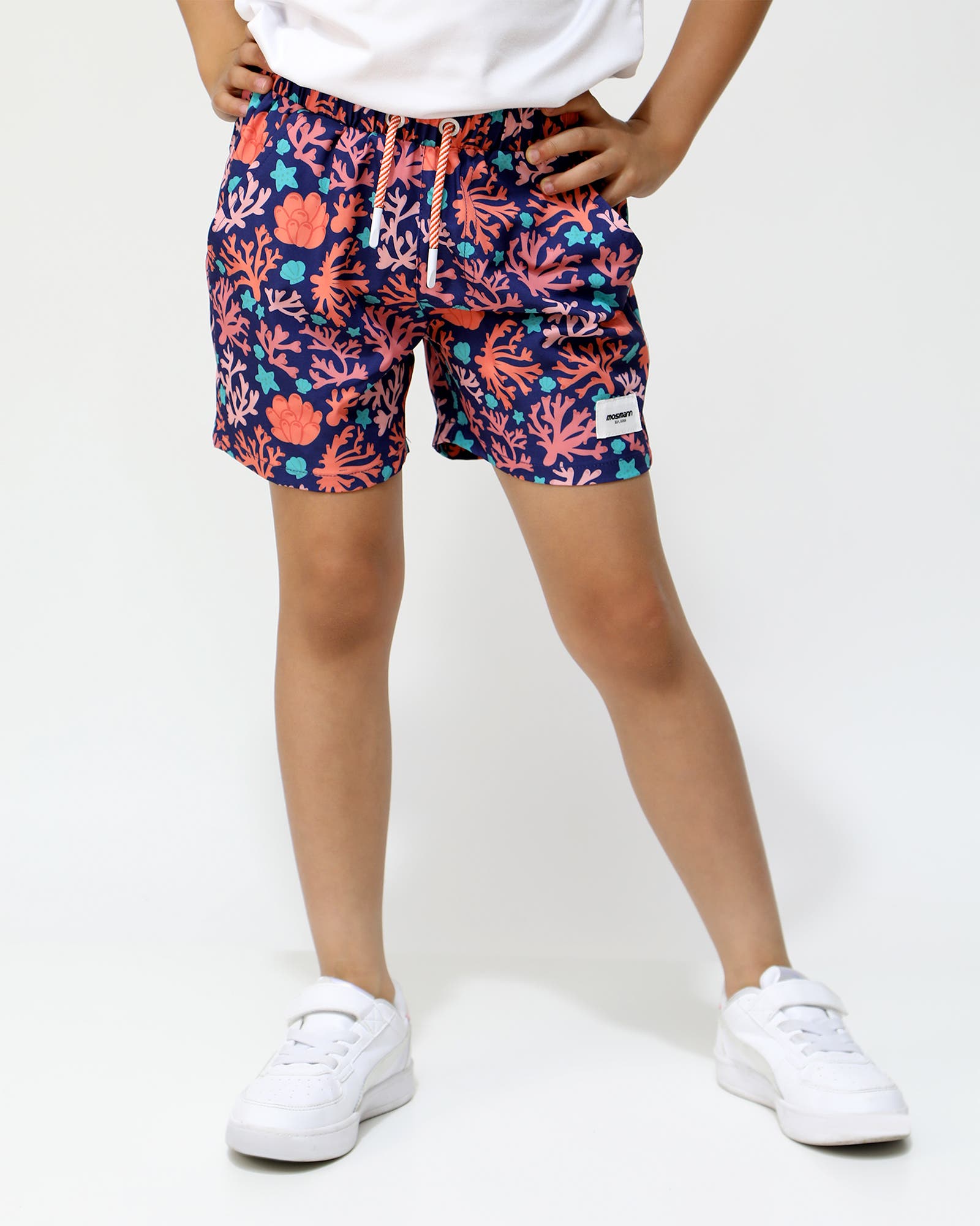 Dark Blue/Coral