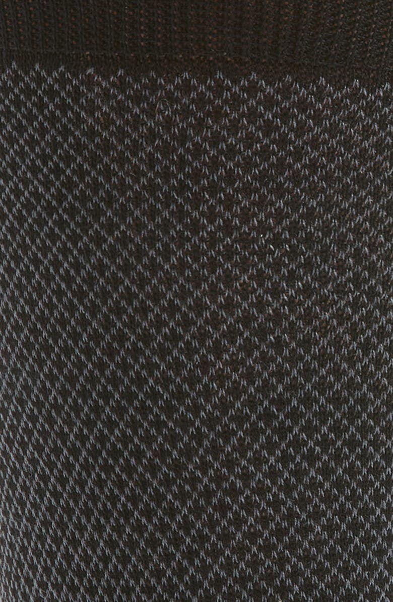 Canali Geometric Jacquard Dress Socks, Alternate, color,