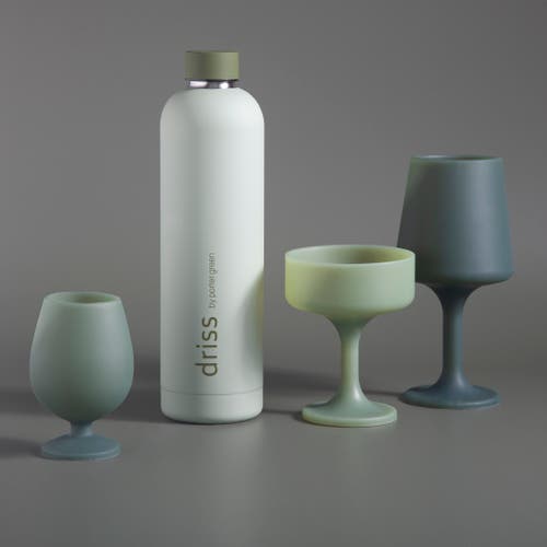 Porter Green Swepp | Unbreakable Wine Glasses In Red