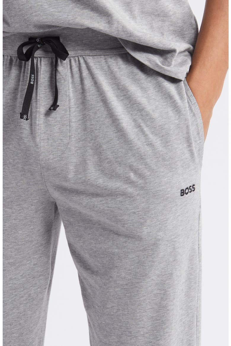 Mix Match Pajama Joggers, Alternate, color, MEDIUM GREY/ BLACK