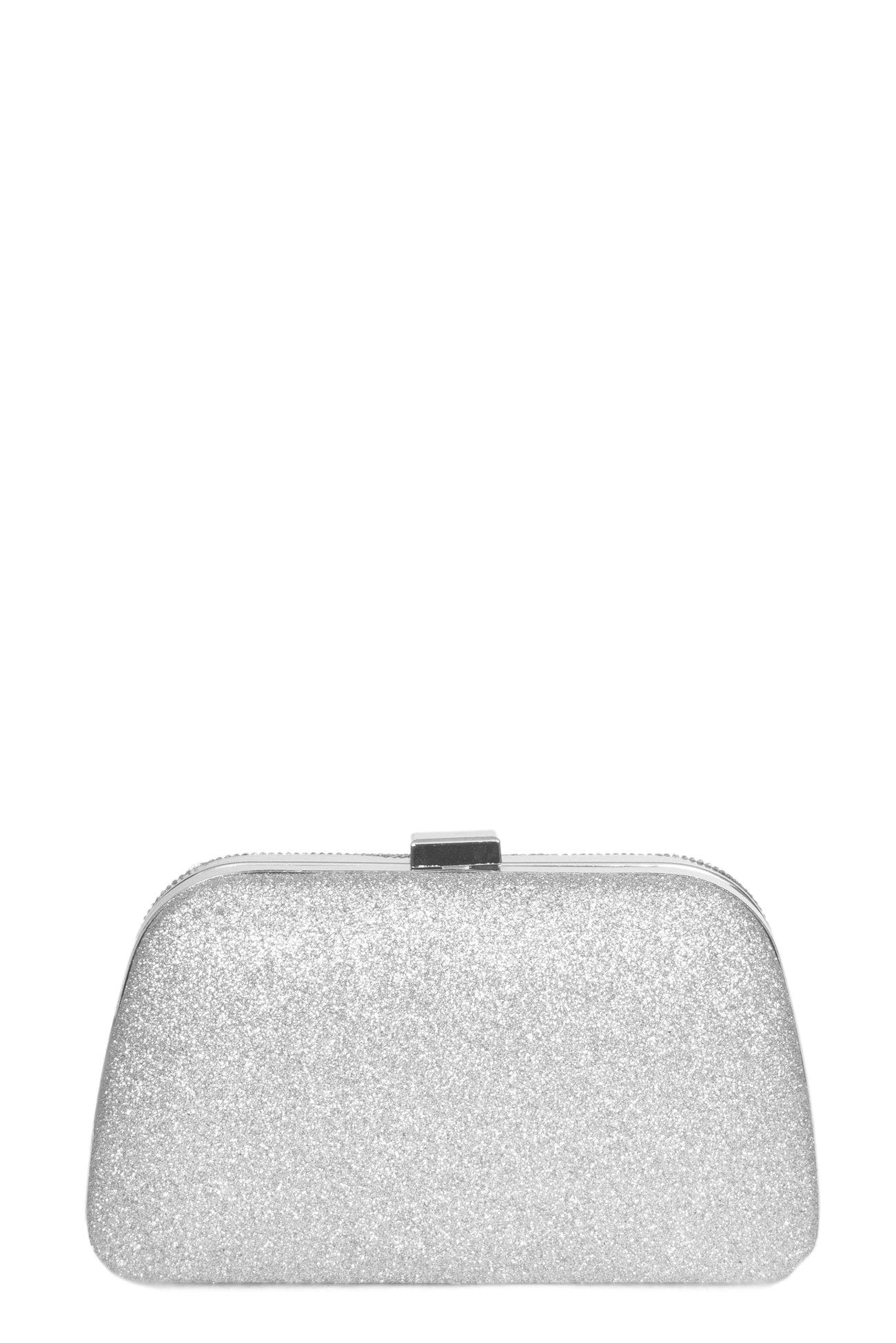 Luna Clutch, Alternate, color, SILVER