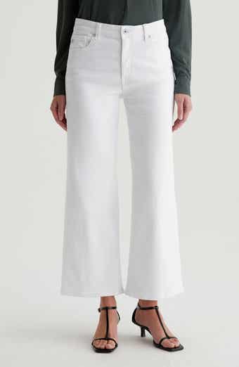 AG Saige Mid Rise Ankle Wide Leg Jeans