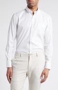 Peter Millar Campbell Solid Stretch Cotton & Modal Blend Button-Down Shirt