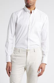 Peter Millar Campbell Solid Stretch Cotton & Modal Blend Button-Down Shirt