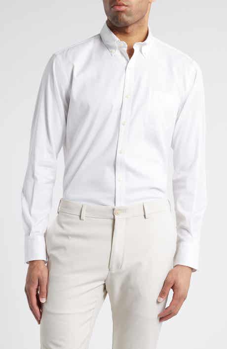 Peter Millar Campbell Solid Stretch Cotton & Modal Blend Button-Down Shirt