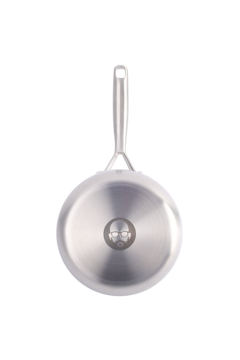 Tri-Ply Professional Grade Stainless Steel Sauce Pan, Alternate, color, Stainless Steel