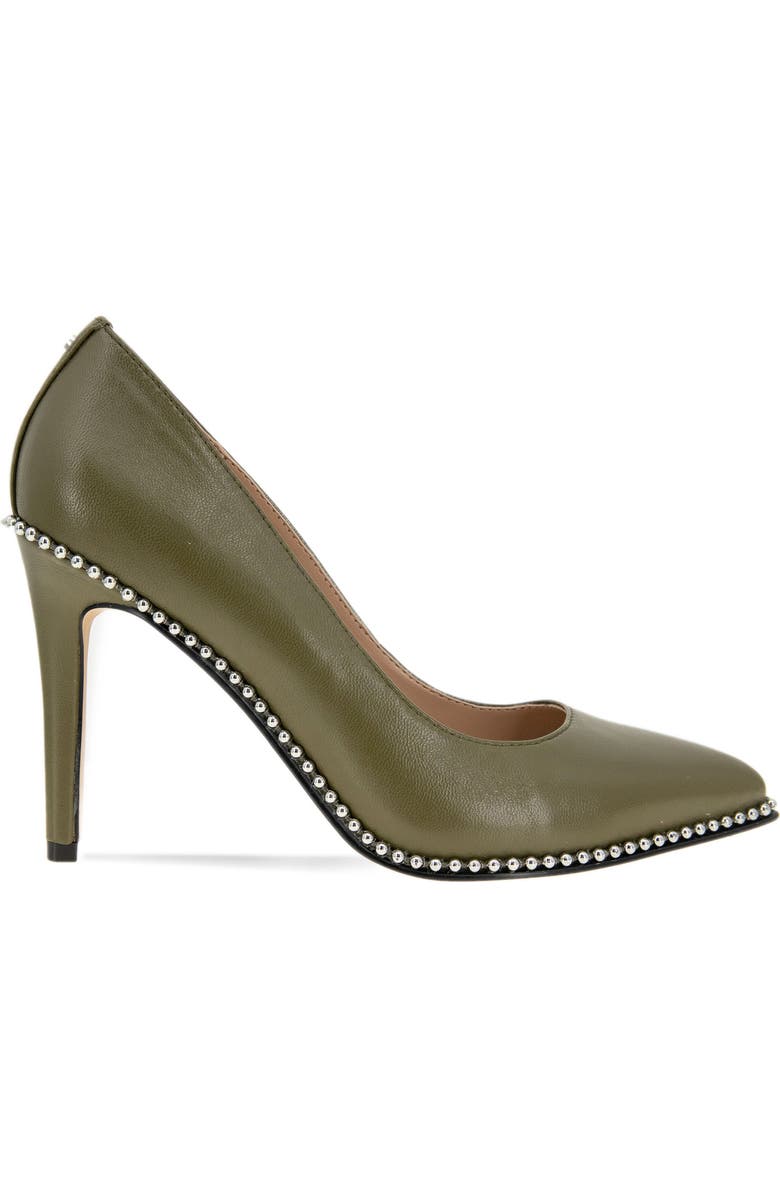 BCBGeneration Holli Pointed Toe Pump, Alternate, color, Dark Olive