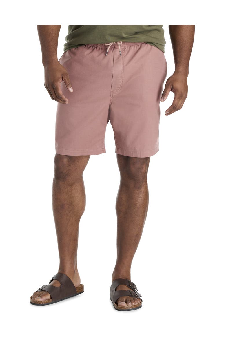 Faherty Big & Tall Essential Drawstring Shorts, Main, color, Cedar Rose