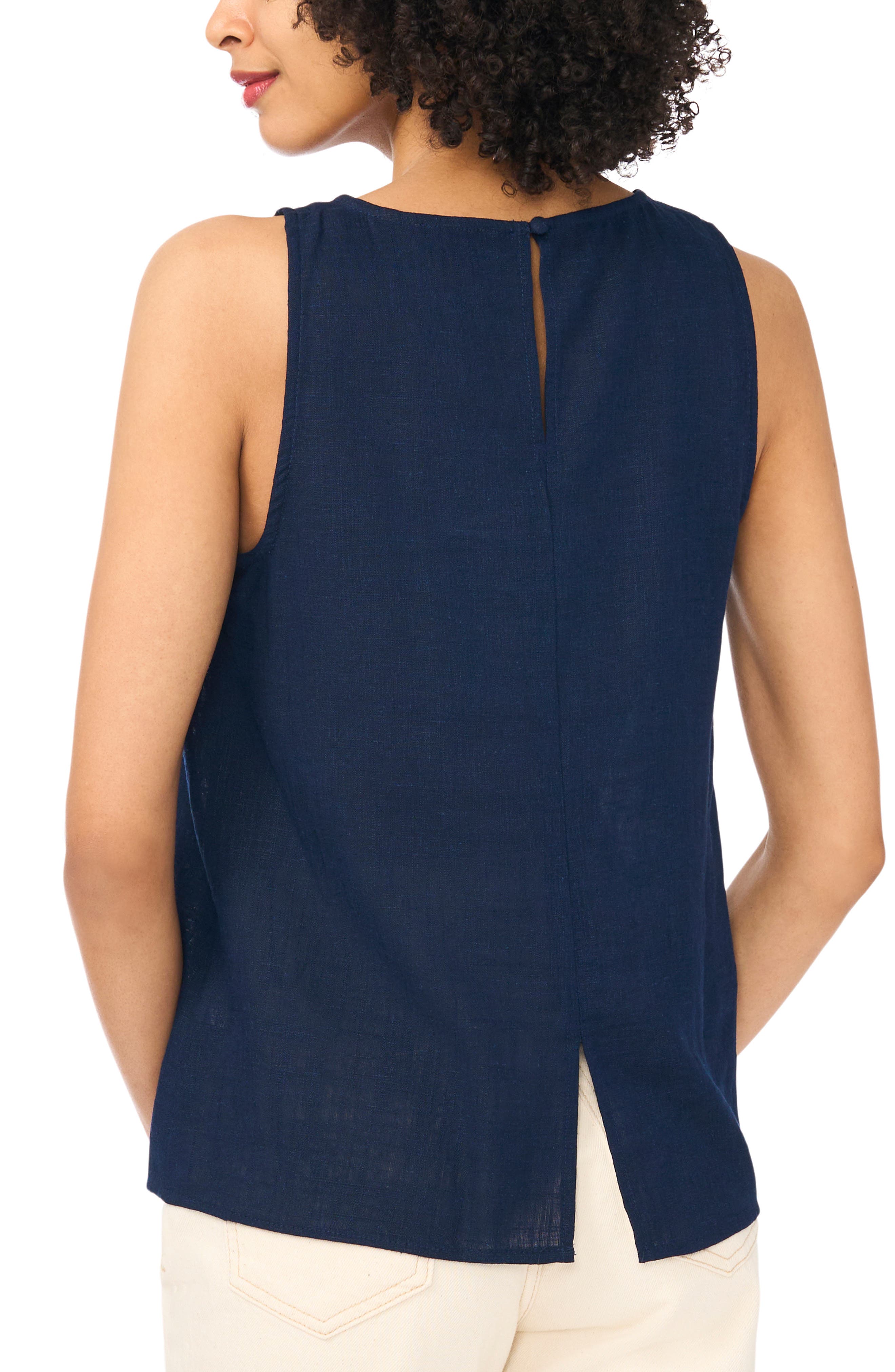 Keyhole Back Sleeveless Top - image 2