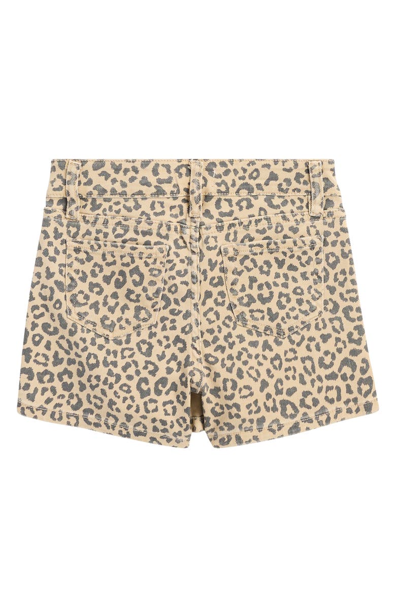 YMI Kids' Asymmetric Denim Wrap Skort, Alternate, color, Brown