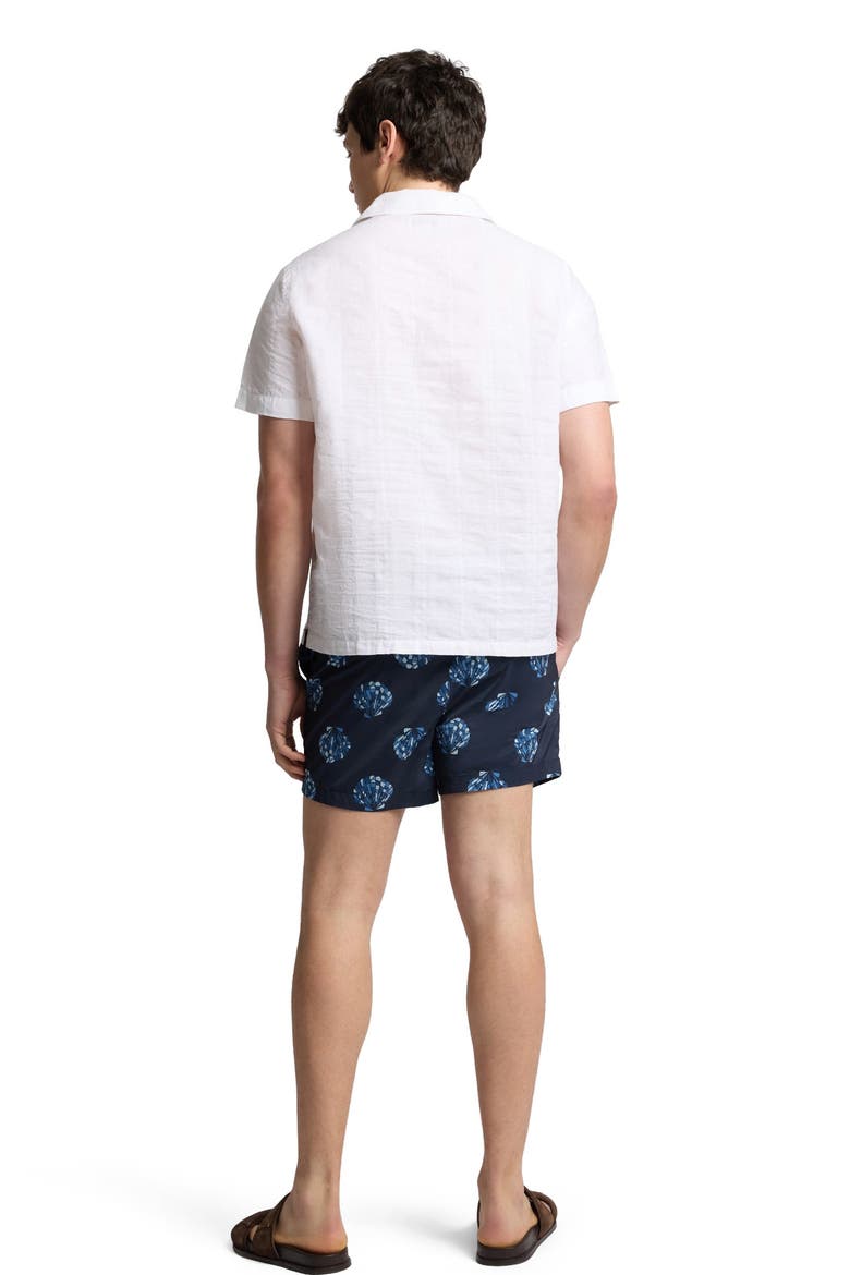 Classic Charles 4" Swim Trunk, Alternate, color, Navy