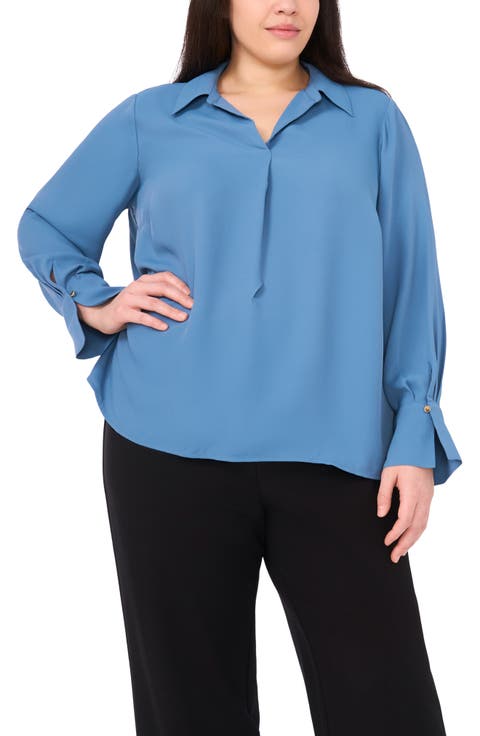 Johnny Collar Top (Plus)