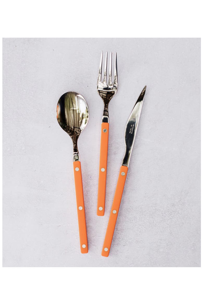 Pastello 3-Piece Place Setting, Alternate, color, ORANGE
