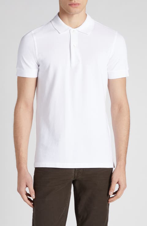 Short Sleeve Cotton Piqué Polo