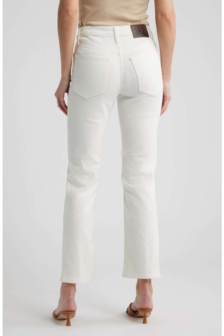 Dover Ankle Straight Leg Jeans, Alternate, color, IVORY