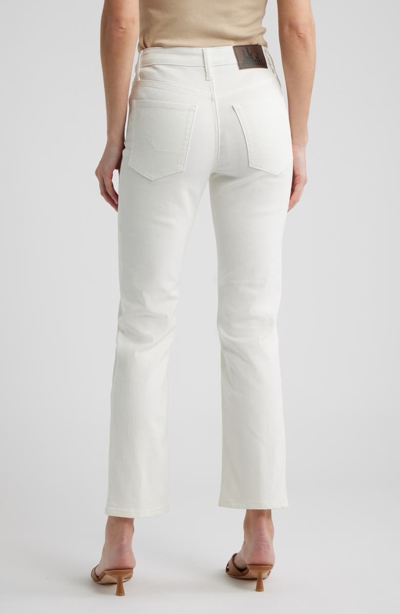 CITY BLUES Dover Ankle Straight Leg Jeans, Alternate, color, Ivory