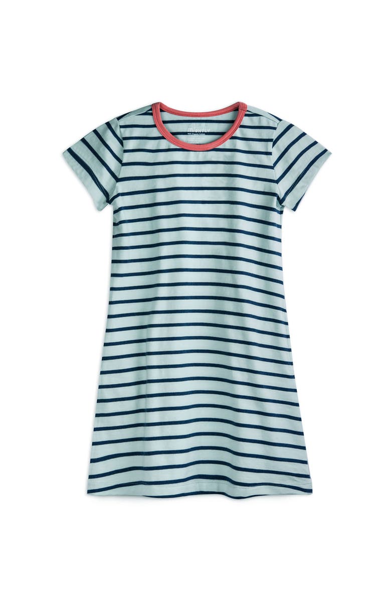Mightly Organic Cotton Short Sleeve T-Shirt Dress, Main, color,