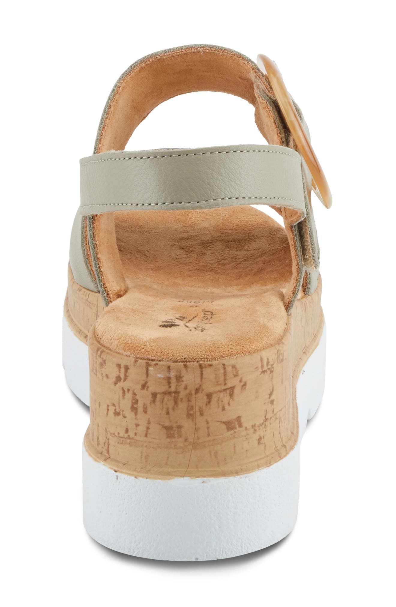 Spring Step Abarah Slingback Platform Sandal, Alternate, color, Sage Green