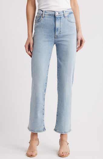 FRAME Le Sleek High Waist Ankle Straight Leg Jeans