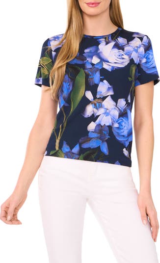 ☆Ted Baker☆ エレガントフラワープリントジャージTシャツ♪ Ted Baker Floral Jersey T-Shirt | Nordstrom