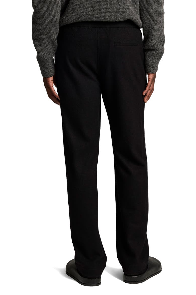 Owen Tailored Knit Pants, Alternate, color, BLACK