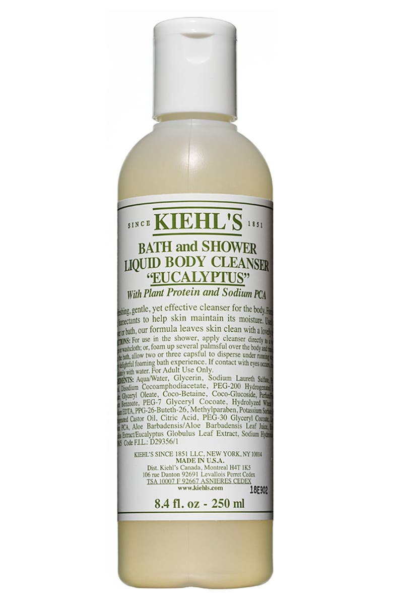 Kiehl's Since 1851 Grapefruit Bath & Shower Liquid Body Cleanser, Main, color, 