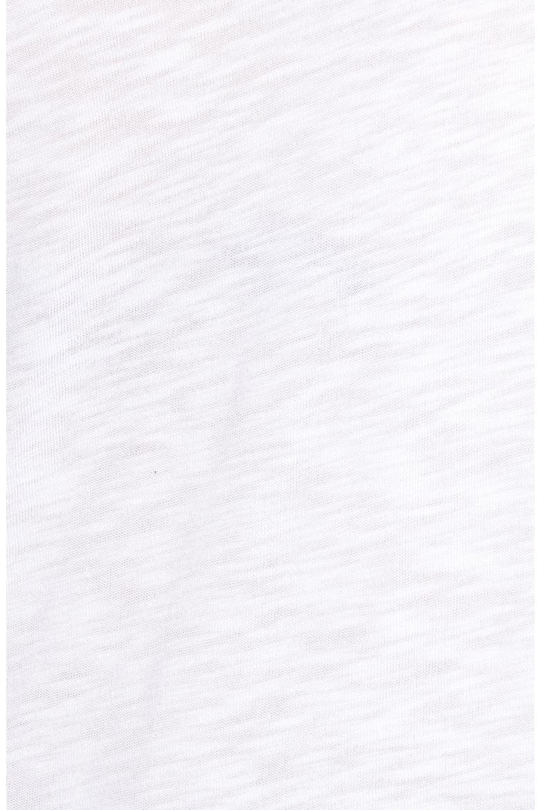 Crewneck Slub Jersey Tee, Alternate, color, WHITE