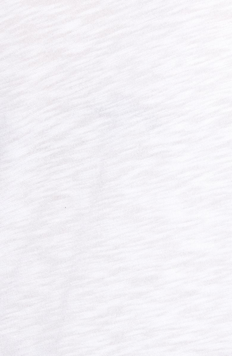 Splendid Crewneck Slub Jersey Tee, Alternate, color, White