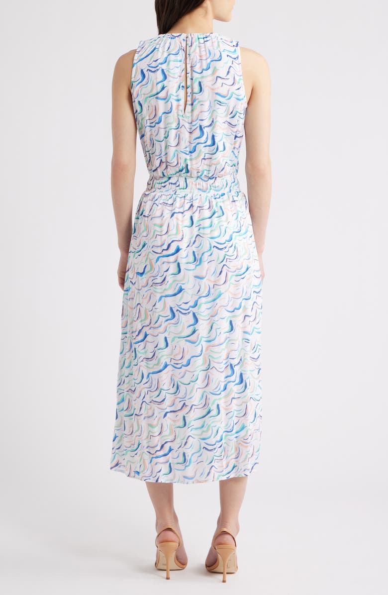 Hatley Wavy Stripes Sleeveless Maxi Dress, Alternate, color, 