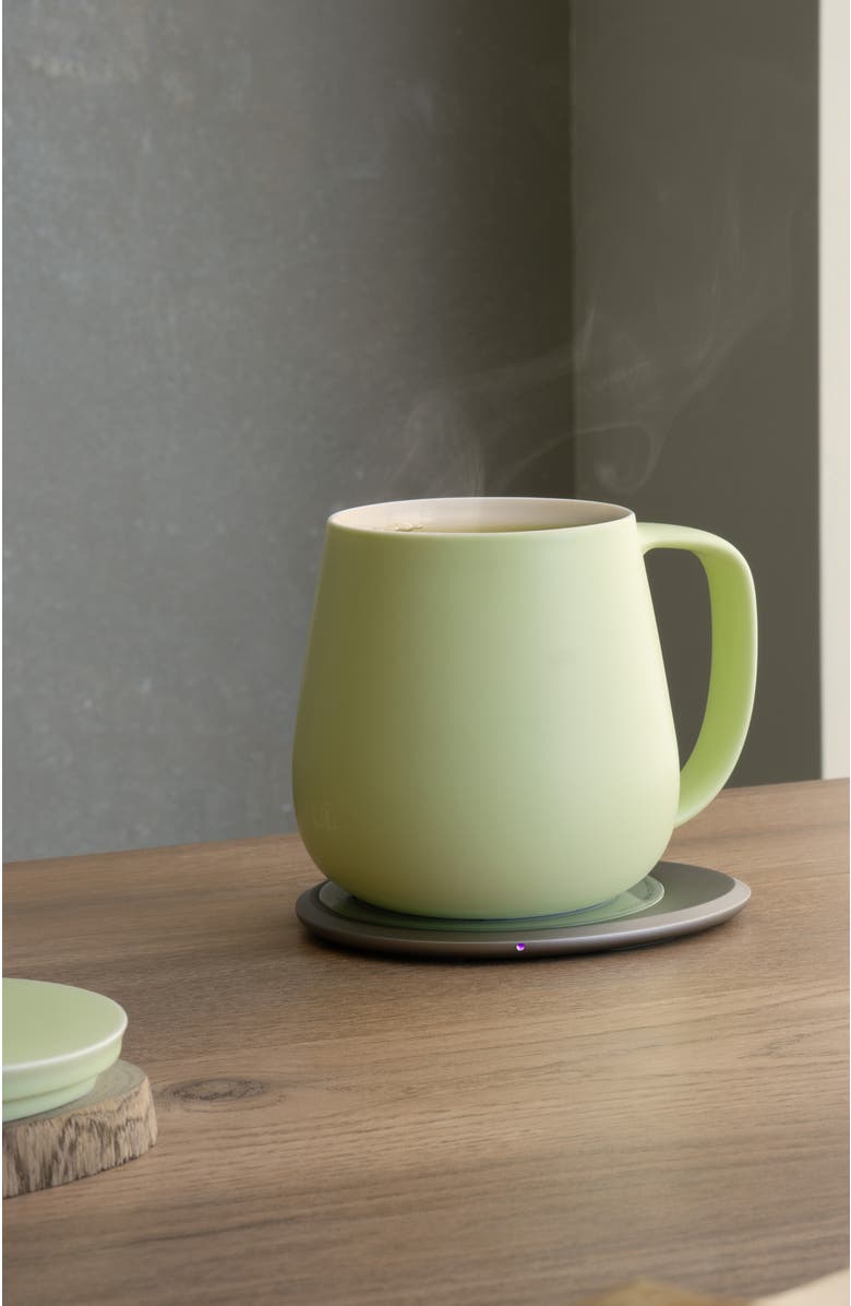 OHOM INC Ui+ Self-heating Mug Set, Alternate, color, Verde Green