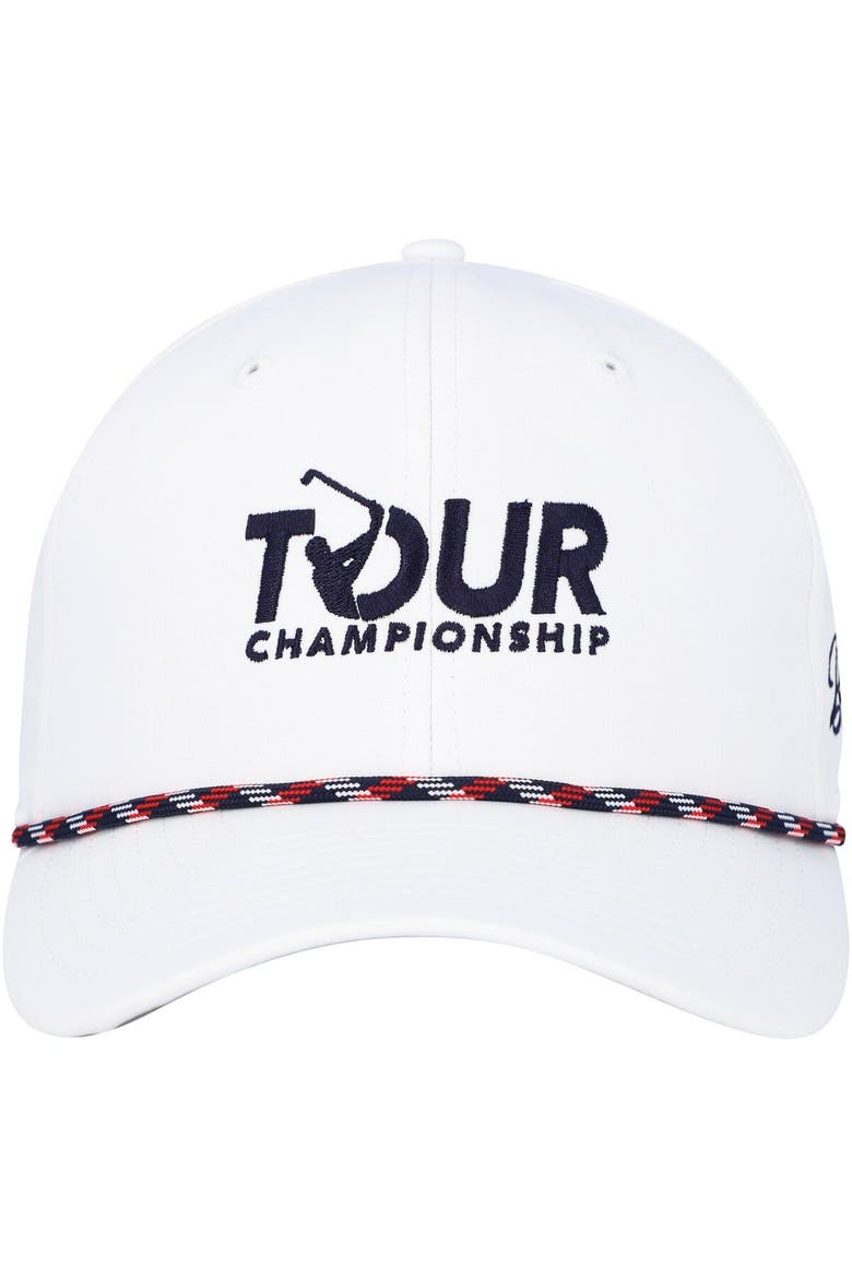 Men's Barstool Golf White TOUR Championship Rope Adjustable Hat, Alternate, color, White