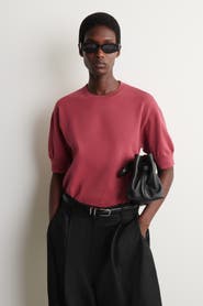 COS Knitted Cotton T-Shirt